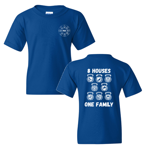 Youth Respect House Gildan Heavy Cotton Basic T-Shirt -- Royal