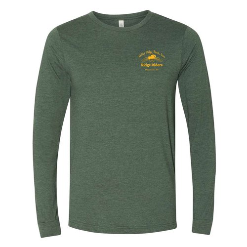 Bella+Canvas Unisex Heather Cvc Long Sleeve Tee- Heathers -- Heather Forest