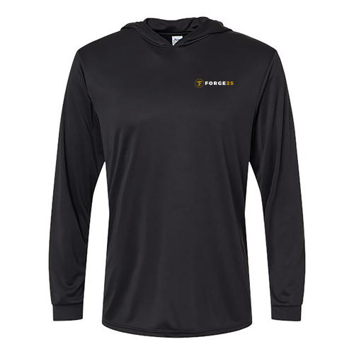 Paragon Bahama Performance Hooded Long Sleeve T-Shirt -- Black