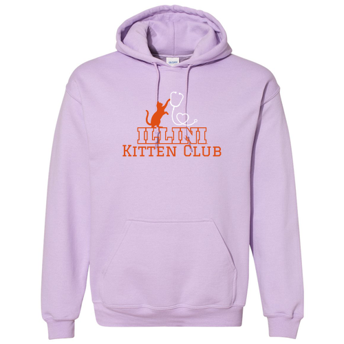 Gildan Heavy Blend Hooded Sweatshirt -- Orchid