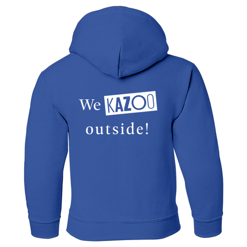 Gildan Heavy Blend Youth Hooded Sweatshirt -- Royal