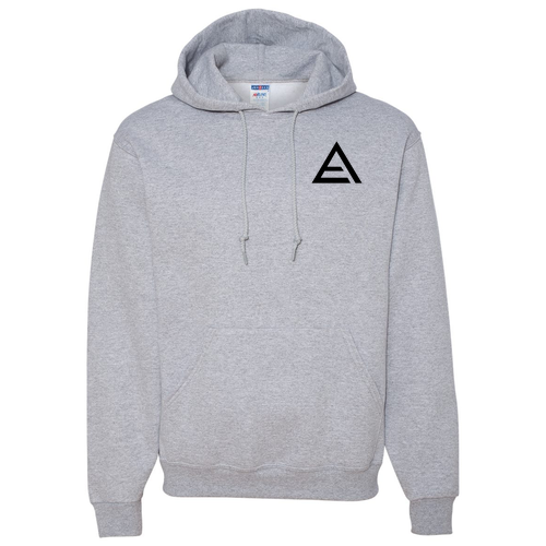 Jerzees 8 oz 50/50 Nublend Adult Hooded Sweatshirt -- Athletic Heather