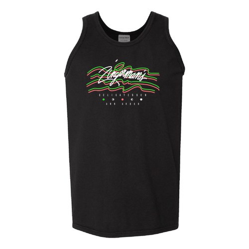 Hanes ComfortWash Garment Dyed Unisex Tank Top -- Black