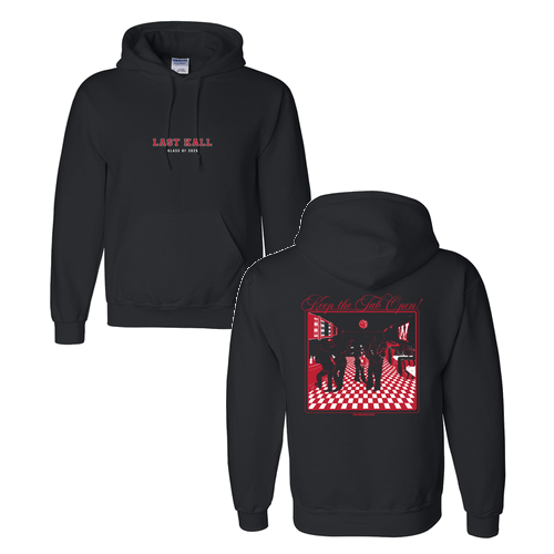 Gildan Adult Dryblend Adult Hooded Sweatshirt -- Black