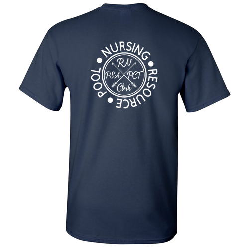 Mens/Unisex Gildan Heavy Cotton Basic T-Shirt -- Navy