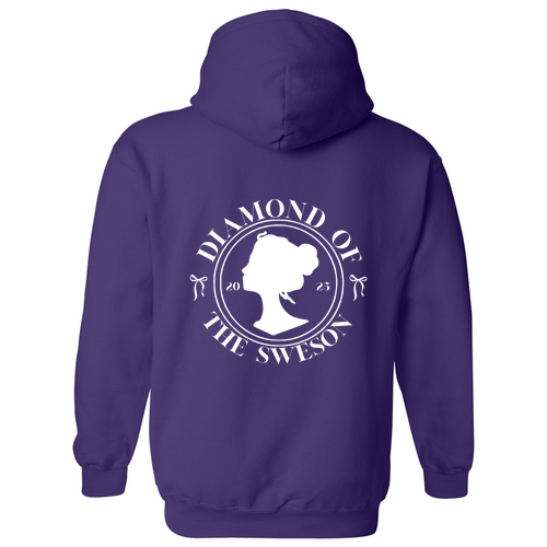 Gildan Heavy Blend Hooded Sweatshirt -- Purple