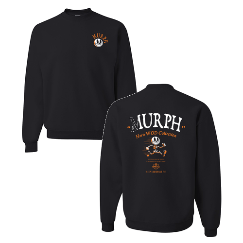 Murph Unisex Crewneck Sweater-- Black