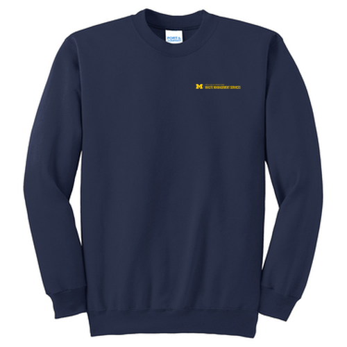 Port and Company Tall Ultimate Crewneck Sweatshirt -- Navy, $37