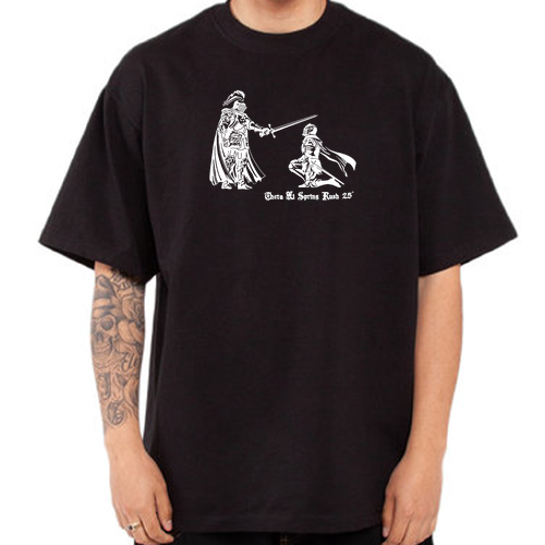 Shaka Wear Adult Max Heavyweight T-Shirt -- Black