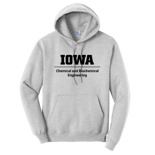 Port and Company Core Fleece Pullover Hooded Sweatshirt -- Ash