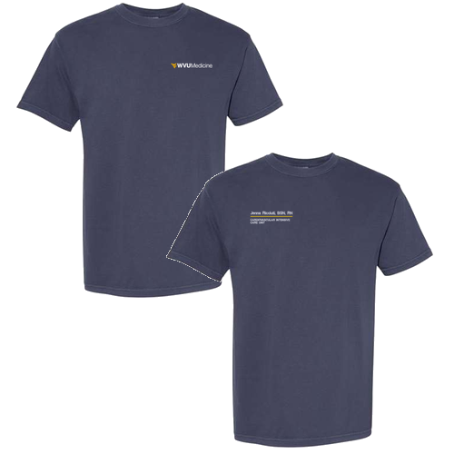 Comfort Colors Ringspun Garment Dyed T Shirt -- Navy