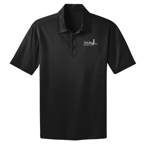 Port Authority Silk Touch Performance Polo -- Black