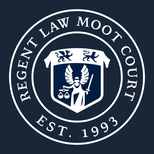 Embroidered Moot Court Crest Quarter Zip Sweatshirt