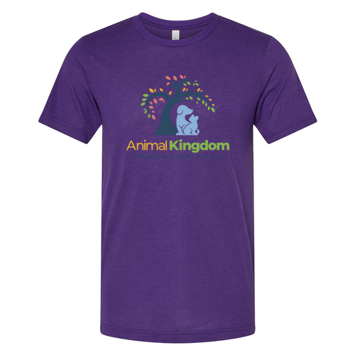 Bella Canvas Triblend Short Sleeve T-Shirt -- Solid Team Purple Triblend