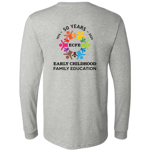 Bella+Canvas Unisex Heather Cvc Long Sleeve Tee- Heathers -- Athletic Heather