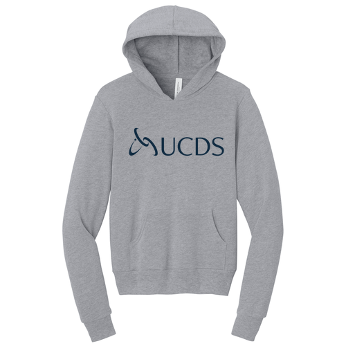 Bella Canvas Youth Sponge Fleece Hooded Sweatshirt -- Athletic Heather