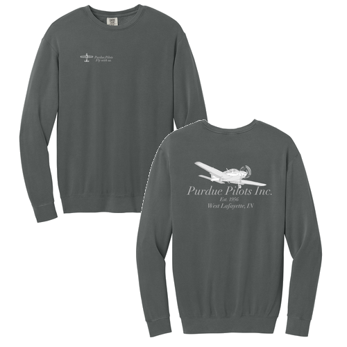 Comfort Colors Adult Crewneck Sweatshirt -- Pepper
