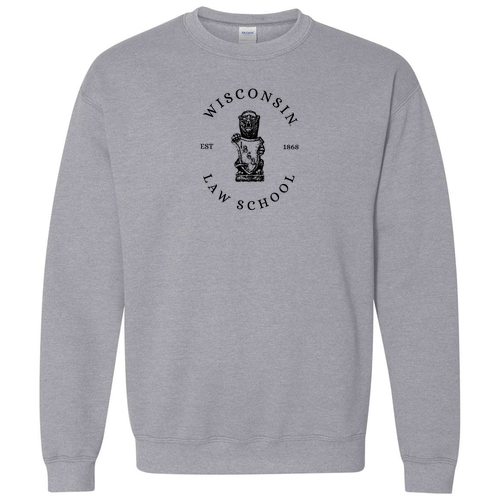 UW Law Sweatshirt -- Sport Grey