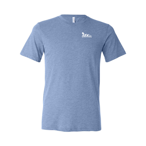 Bella Canvas Triblend Short Sleeve T-Shirt -- Blue Triblend