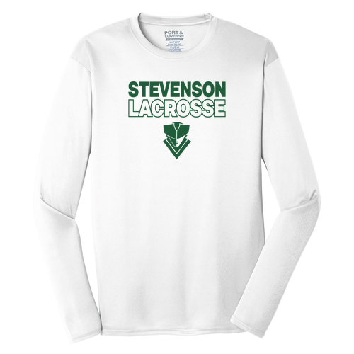 Long Sleeve Warm Up Tee -- White