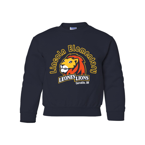 Lincoln Elementary Youth Crew Neck Sweatshirt