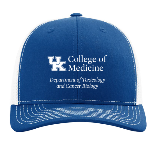Richardson Snapback Trucker Cap -- Royal / White