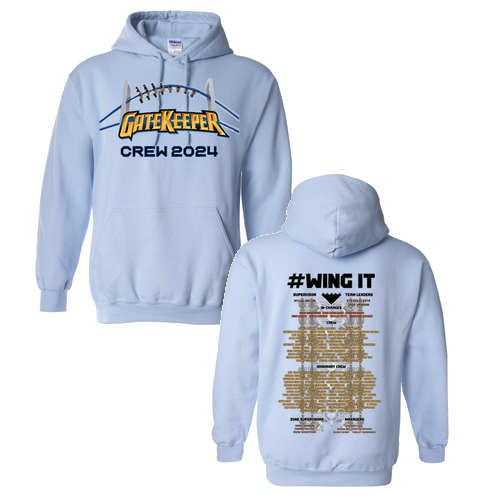 Gildan Heavy Blend Hooded Sweatshirt -- Light Blue