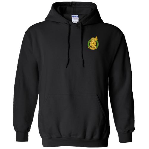Gildan Black Hoodie Sweatshirt