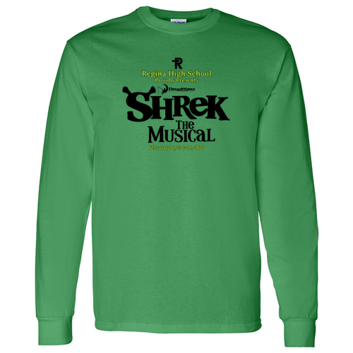 Gildan Heavy Cotton Longsleeve Basic T-Shirt -- Irish Green