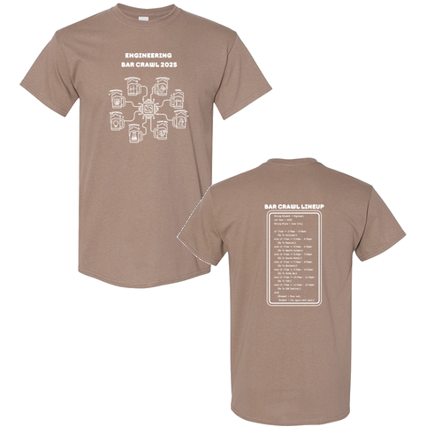 Gildan Heavy Cotton Basic T-Shirt -- Brown Savana