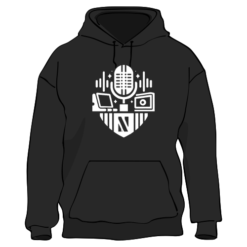 Gildan Heavy Blend Hooded Sweatshirt -- Black