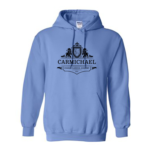 Gildan Heavy Blend Hooded Sweatshirt -- Carolina Blue