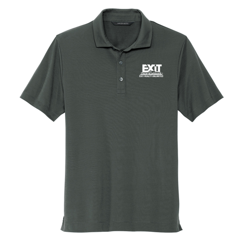 Mercer+Mettle Stretch Jersey Polo -- Anchor Grey