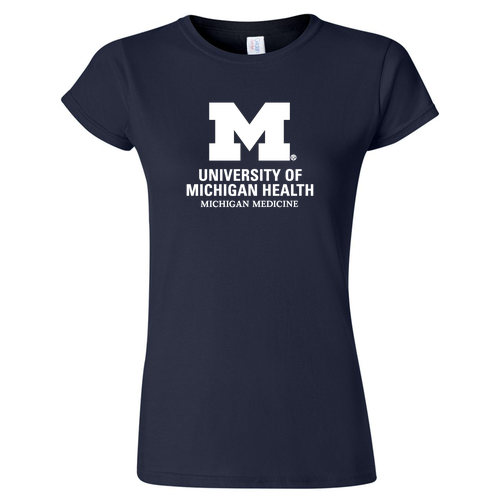 Ladies Gildan Soft Fashion Fit T-Shirt -- Navy