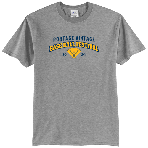 Port and Company 50/50 Blend Basic T-Shirt -- Athletic Heather