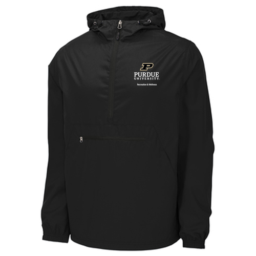 Sport-Tek Packable Anorak -- Black