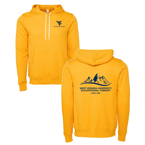 BELLA + CANVAS Sponge Fleece Hoodie -- Gold