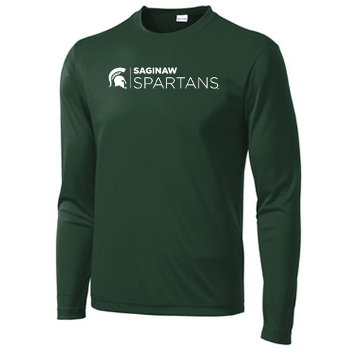 Sport Tek Long Sleeve Competitor -- Forest Green