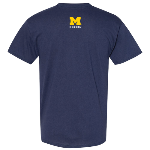 Talk Nerdy To Me Adult Heavyweight 50/50 T-Shirt -- Navy
