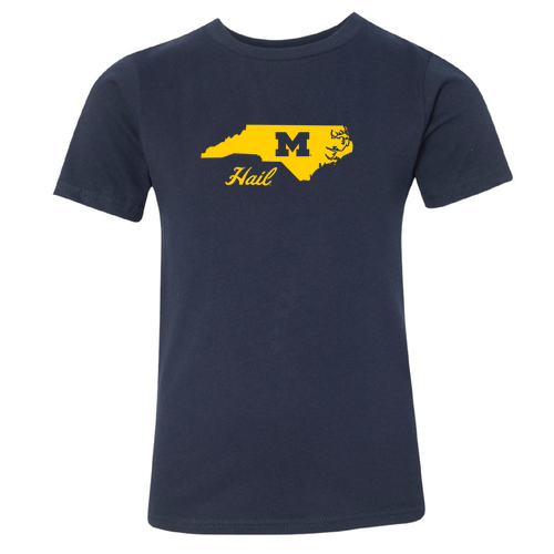 Youth Next Level Soft Fitted Short Sleeve Tee -- Midnight Navy