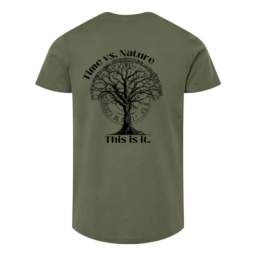 Bella Canvas Youth T-Shirt -- Military Green