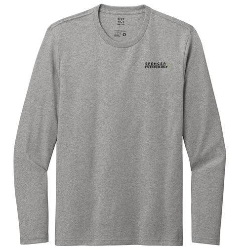 District Re-Tee Long Sleeve -- Light Heather Grey