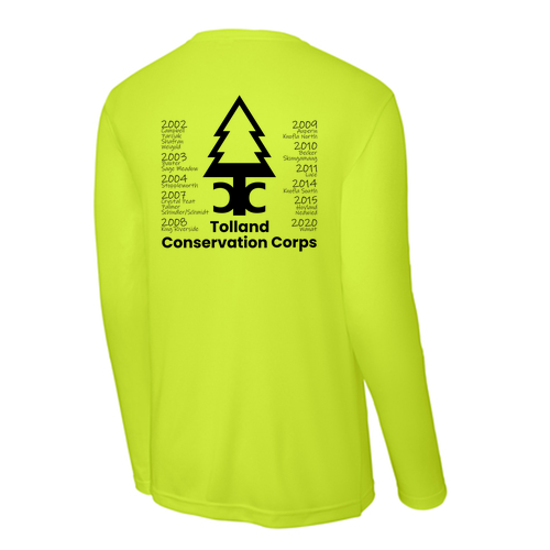 Sport Tek Long Sleeve Competitor -- Neon Yellow