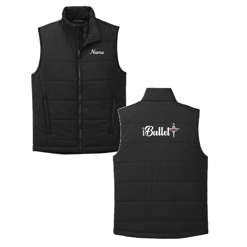 Port Authority Puffer Vest -- Deep Black