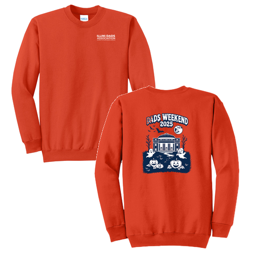 Classic Crewneck Sweatshirt -- Orange