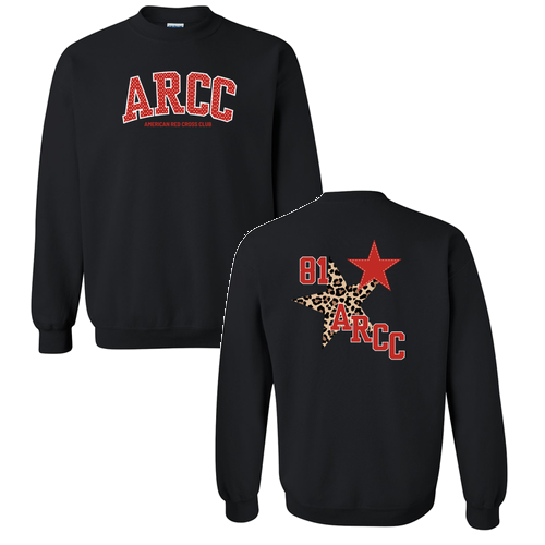 Gildan Heavy Blend Crew Neck Sweatshirt -- Black