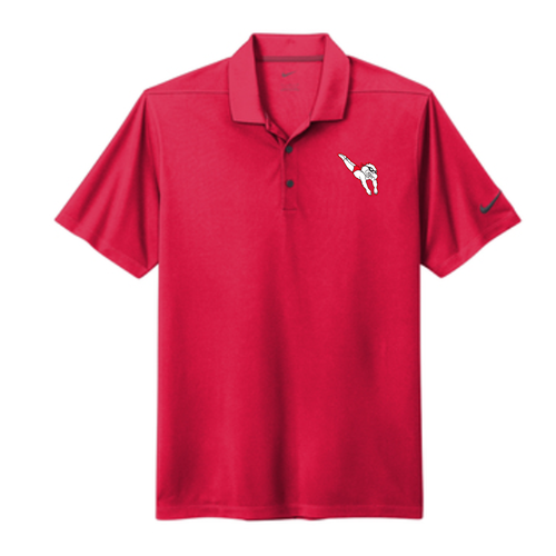 Nike Dri-Fit Micro Pique 2.0 Polo -- University Red