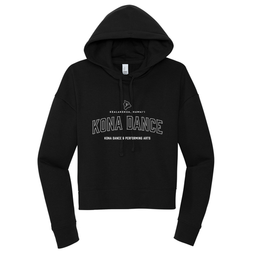 District Women's V.I.T. Fleece Hoodie -- Black