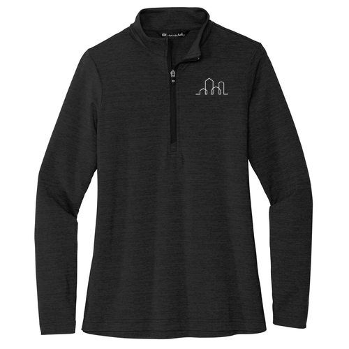 Travismathew Ladies Crestview 1 / 4-Zip -- Black