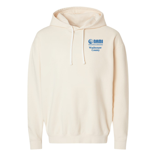 Comfort Colors Lightweight Adult Ringspun Hooded Sweatshirt -- Ivory